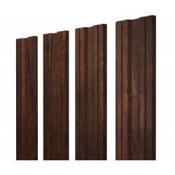 Штакетник Twin 0.45 Print-double Premium Cherry Wood Fresh